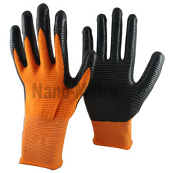 Нитриловые перчатки NY1350U3P-OR/BLK