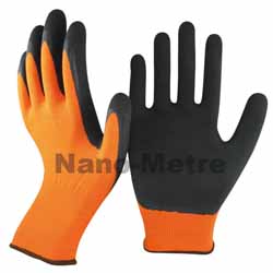 Латексные перчатки NM1350F-OR/BLK