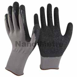 Латексные перчатки NM1350-GR/BLK
