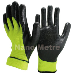 Нитриловые перчатки NBR007-HY/BLK
