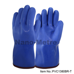 ПВХ перчатки PVC1380BR-T