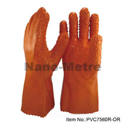 ПВХ перчатки PVC7560R-OR