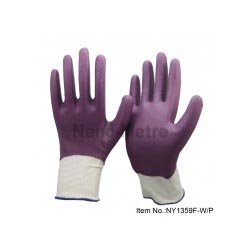 Нитриловые перчатки NMSAFETY NY1359F-W/P