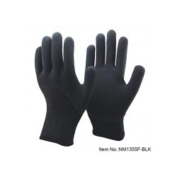Латексные перчатки NMSAFETY NM1355F- BLK