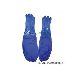 ПВХ перчатки NMSAFETY PVC1380BR-LC